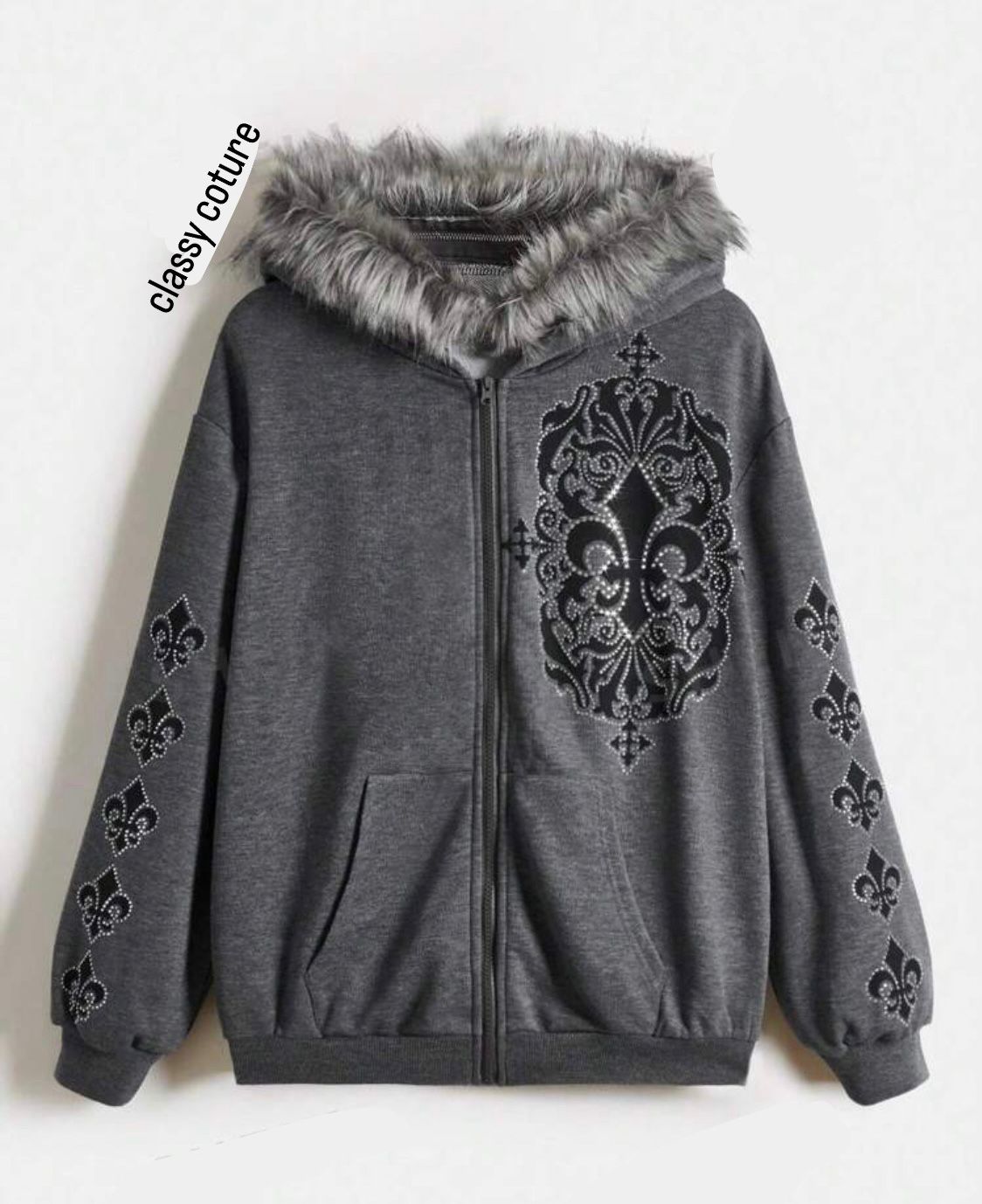 Y2K Rhinestone jacket